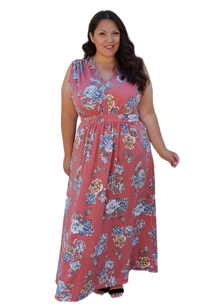 SWAK Designs - Our Bonnie Maxi Dress in this new paisley